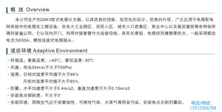 dfw-35kv欧式电缆分支箱